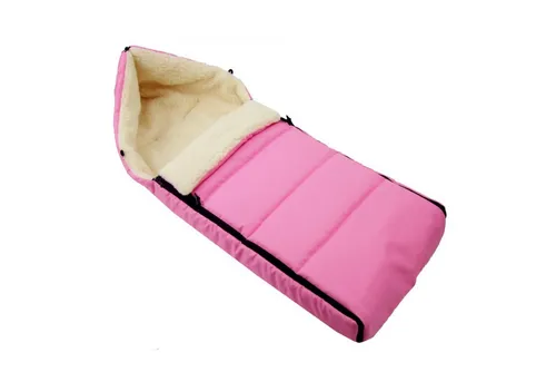 BambiniWelt by Rafael K. Fußsack Winterfußsack Babyfußsack Fußsack Kinderwagen Wolle 108cm LINIERT, universal