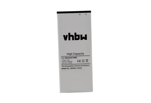 vhbw Smartphone-Akku passend für Huawei SCC-U21, SCL-AL00, SCL-L00, SCL-L03, SCL-TL00H, Y6, Y6 Scale Mobilfunk (2580mAh, 3,8V, Li-Polymer) 2580 mAh