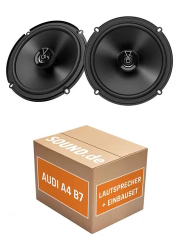 JUST SOUND best choice for caraudio Lautsprecher Boxen Heck JBL Club 3 64FSL für Audi A4 B7 Avant/Kombi Auto-Lautsprecher (55 W, 16 cm)