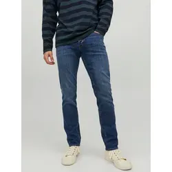 Jack & Jones Slim-fit-Jeans JJIGLENN - Modische Slim-fit Jeans mit Stretch für eine figurbetonte Silhouette, ideal für trendbewusste Männer. Perfekt für jeden Anlass!