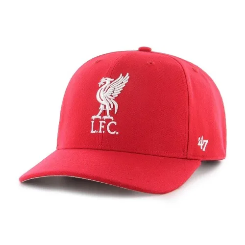 Liverpool FC Basecap - Rot, MVP DP Cold Zone - Fußball-Fanshop, stylische Baseballcap für FC Liverpool Fans, ideal für jede Jahreszeit dank Cold Zone Technologie.