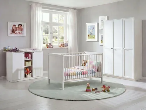 luma-home Babyzimmer-Set 3-teilig im Landhausstil