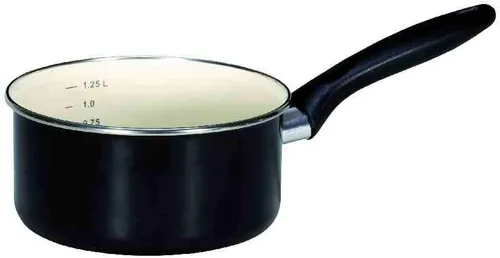 Karl Krüger Triest Stieltopf schwarz 16 cm ø 4006776104887