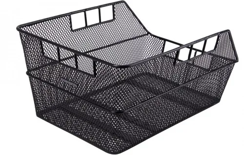 Contec H.R.-Korb Mocca - Gepäckträger Korb für Fahrrad - Fahrradtaschen, stabiler Korb mit den Maßen 45x31x22cm, ideal für den Transport von Einkäufen oder Ausrüstung beim Radfahren.