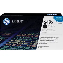 HP Toner CE260X 649X schwarz - Original Toner für HP Color LaserJet, hohe Kapazität von ca. 17.000 Seiten bei 5%