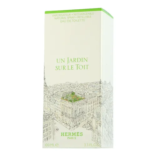 Hermès Un Jardin Sur Le Toit Eau de Toilette 100 ml - Aromatisch-fruchtiger Duft, erfrischend und lebhaft für jeden Anlass