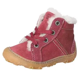 Ricosta Elia Schnürstiefel Rot - Stiefeletten aus hochwertigem Leder, ideal für den Alltag. Der Ricosta Elia vereint herausragende Qualität mit einem schicken Design in burgund, perfekt für kleine Abenteurer.