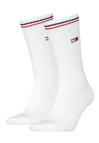 Tommy Hilfiger TH UNI TJ SOCK 2P ICONIC in weiß von Tommy Hilfiger