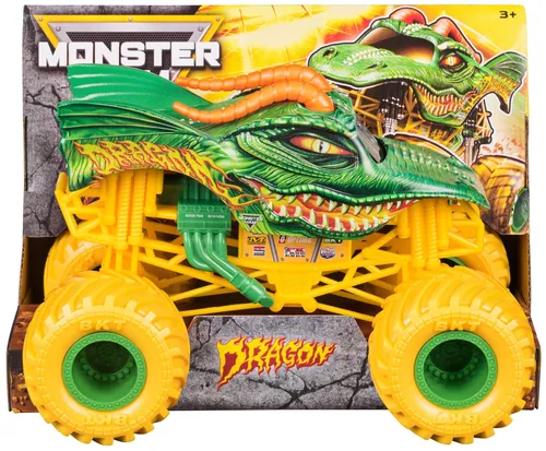 Monster Jam, Dragon 1-24 Scale Monster Truck, Collector Die-Cast Vehicle