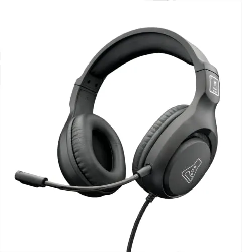 THE G-LAB Korp Yttrium Gaming-Headset - Stereo-Sound in hoher Audioqualität, leicht und bequem für lange Gaming-Sessions, kompatibel mit PC, PS4, PS5, Xbox und Switch