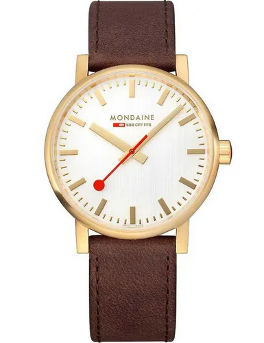 Mondaine evo2 MSE.40112.LGV Herrenarmbanduhr - Herren-Analoguhr mit elegantem Edelstahlgehäuse und hochwertigem Saphirglas, ideal für stilbewusste Männer.