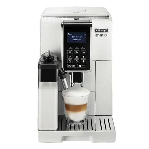De’Longhi ECAM 353.75.W, Espressomaschine, 1,8 l, Kaffeebohnen, Eingebautes Mahlwerk, Weiß