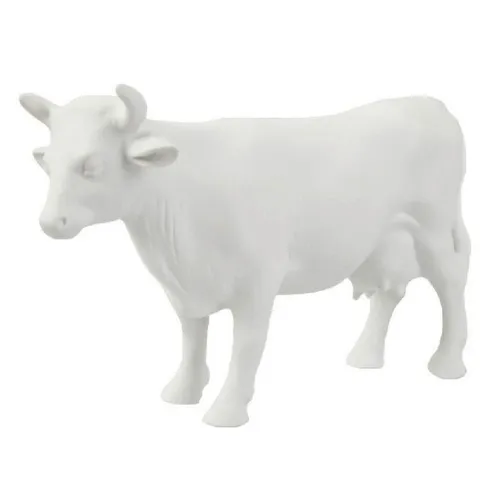 Reichenbach Porzellanfigur Kuh - Elegante Deko in Weiß - Handgefertigte Porzellanfigur einer Kuh, perfekt als stilvolle Dekoration. Maße (BxH): 14 x 22 cm, glasiert und in hochwertiger Verarbeitung für ein ansprechendes Wohnambiente.