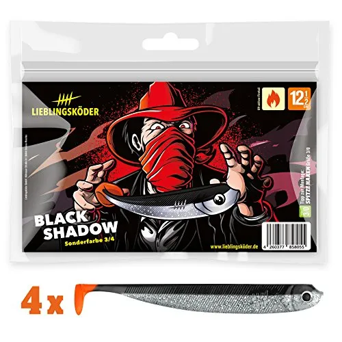 Lieblingsköder Gummifisch Black Shadow 12,5cm