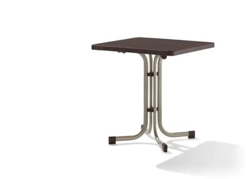 Sieger 231/C-M Boulevard-Klapptisch 70 x 70 cm in beige von Sieger