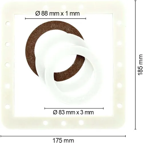 Steinbach Dichtungssatz Skimmer Einlaufdüse S1 060912 von Sonstiges
