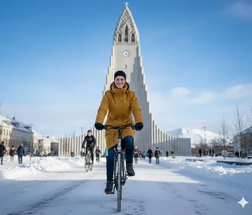 Bergson Regenjacke KITTILÄ Damen Wintermantel in gold von Bergson