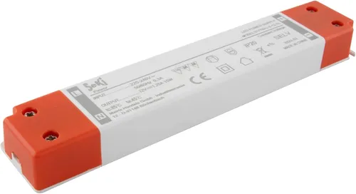 SeKi 12V DC 15W 1,25A Konstantspannungs LED Treiber Slim, Tranformator