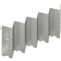 Evocamp Windschutz für Gaskocher 10 Lamellen Spirituskocher Outdoor Campingkocher