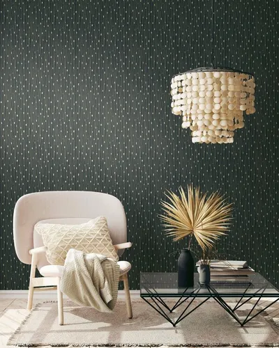 A.S. Création Vliestapete THE BOS Streifentapete, leicht strukturiert, abstrakt, gemustert, leicht glänzend, (1 St), Grafisch Tapeten Wohnzimmer Schlafzimmer Küche Flur Design Wandtapete