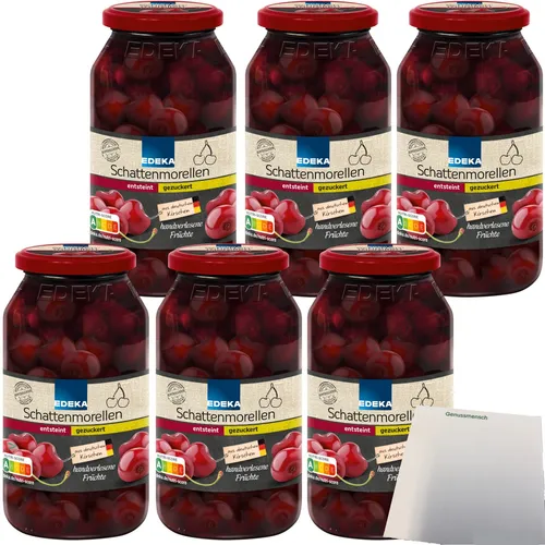 Edeka Schattenmorellen entsteint gezuckert 6er Pack