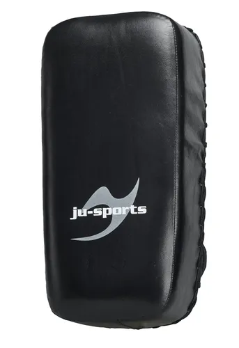 Schlagpolster 40x20cm Ju-Sports - Hochwertige Muay Thai Pratze für Kickboxen - Zubehör für Kampfsportler: Extrem stabiles Rindsleder, perfekte Passform, ideal für sicheres Training und maximale Trittdämpfung.