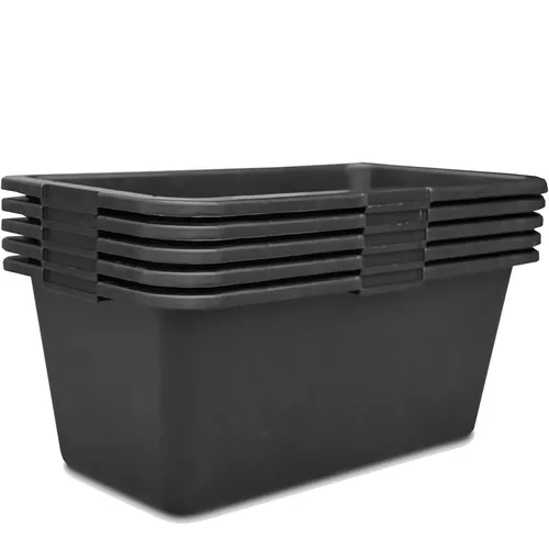 Kistenberg Mörtelkasten eckig 60 L 5er Set Mörtelkasten Mörtelwanne Zementkübel