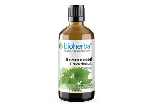 BIOHERBA R Bioherba Brennnessel Urtica dioica L. Tropfen Tinktur 100 ml Tropfen, 1 er