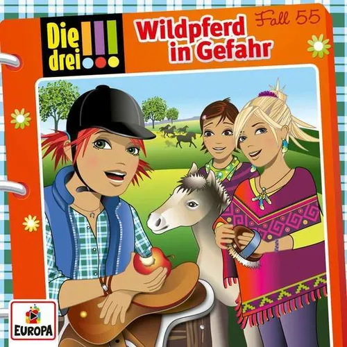 CD * DIE DREI !!! (AUSRUFEZEICHEN) - 55 - WILDPFERD IN GEFAHR # NEU OVP =