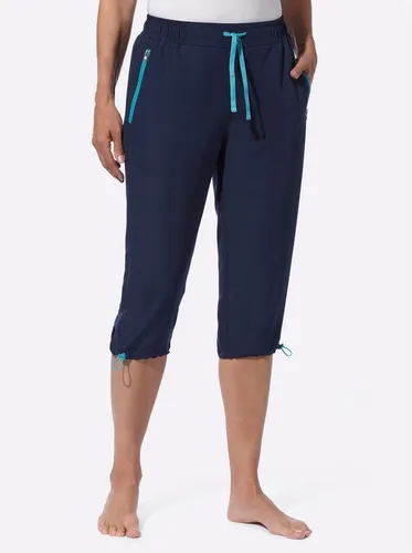 Sieh an! Jogginghose Capri-Freizeithose