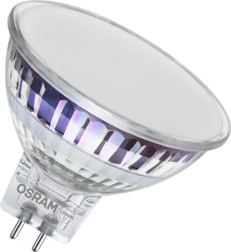 OSRAM LED Spot Lampe Star MR16 5,3W 827, 2700K warmweiß, GU5.3, 120°, 630 lm, quecksilberfrei