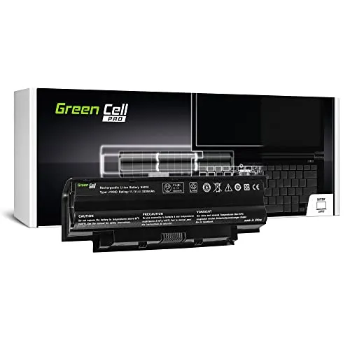 Green Cell Pro Serie J1KND Laptop Akku für Dell Vostro 3450 3550 3555 3650 3750 1440 1450 1540 1550 2420 2520 (Original Samsung SDI Zellen, 6 Zellen, 5200mAh, Schwarz)