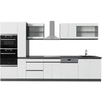 Vicco Küchenzeile R-Line J-Shape 350 cm - Küchenzeilen mit hochwertigem Material, variabel aufstellbar und ideal für moderne Küchen. Genießen Sie höchsten Komfort in Nutzung und Pflege.