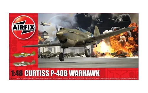 Airfix A05130A Curtiss P-40B Warhawk in 1:48 Bausatz Neu+OVP