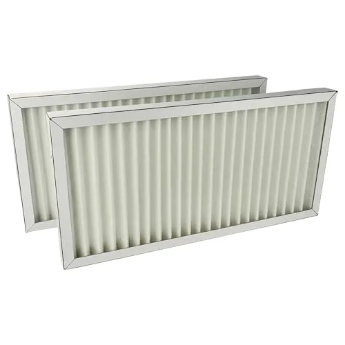 vhbw 2X Luftfilter M5 kompatibel mit Stiebel-Eltron LWZ 304 SOL, LWZ 304 Flex Lüfter, Badlüfter, Ventilator, Lüftungsgerät (2X Feinstaubfilter)