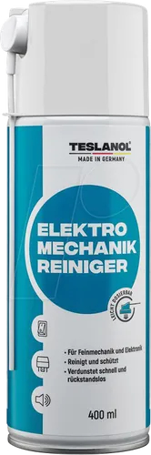 TESLANOL 26018 - Elektro Mechanik Reinigerspray 400 ml Dose mit Sprühröhrchen
