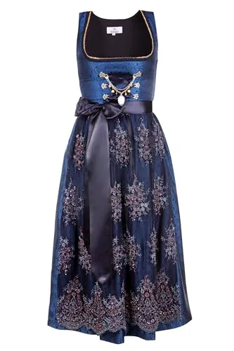 Edelnice Trachtenmode Dirndl Josepha in blau von Edelnice Trachtenmode