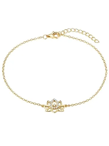 Rafaela Donata Damen Armband aus 925/- Sterling Silber in gelb von Rafaela Donata
