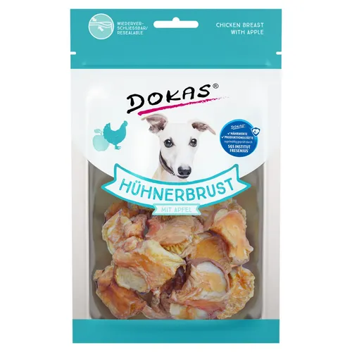 Dokas Hühnchen mit Apfel 70 g, Hundesnack, UVP 1,99 EUR, NEU