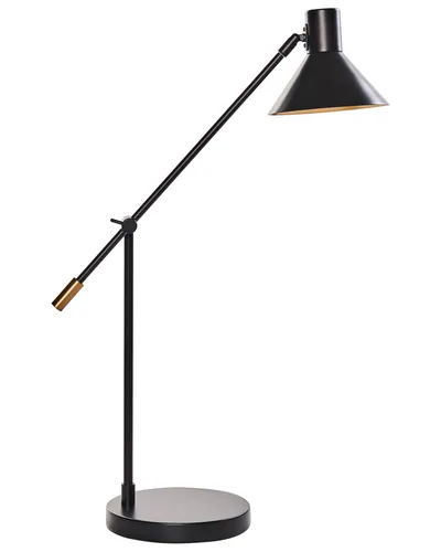 Schreibtischlampe PINKEEN Metall Schwarz in gold von Beliani