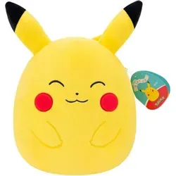 Jazwares|Squishmallows Squishmallows Pokemon Pikachu, 25cm - Schwarz/Rot/Gelb