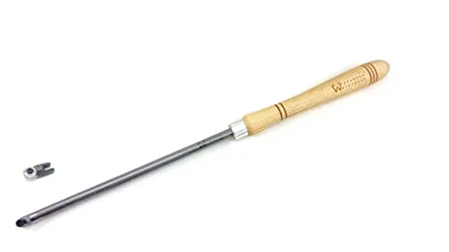 Wiedemann Ringschneider Ø 13mm Langlochversion mit NoStopTool (Spanbegrenzer) mit Halterstange Ø13mm für Drechsler/Woodturner