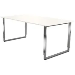 Aveto Höhenverstellbarer Schreibtisch 180x80 cm, Weiß von Kerkmann
