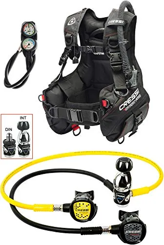 CRESSI Start Pro Tauchset – INT XL – Komplettes Tauchpaket