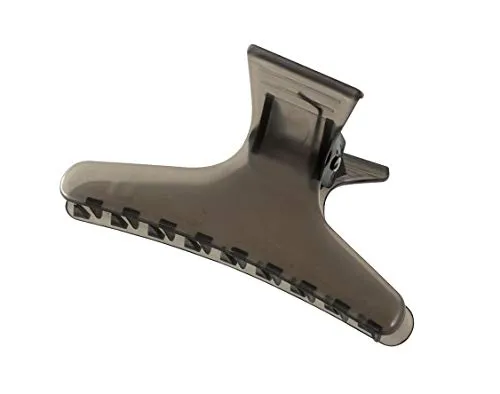 Comair Clips Compartiment, Grand, 12 Gris Fumée