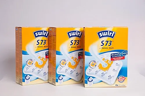 Swirl Staubsaugerbeutel S73 MicroPor Plus für Siemens/Bosch von Swirl