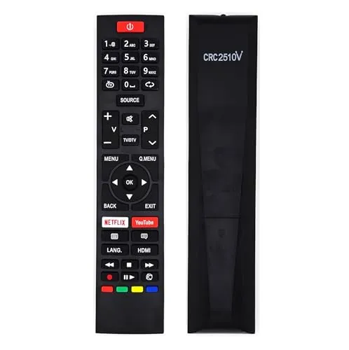 Universal Fernbedienung passend für Telefunken LCD LED Smart TV Fernseher