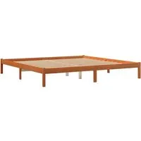 vidaXL Massivholzbett 200x200 cm von vidaXL