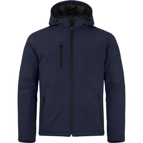 New Wave Padded Softshell Jacke - blau