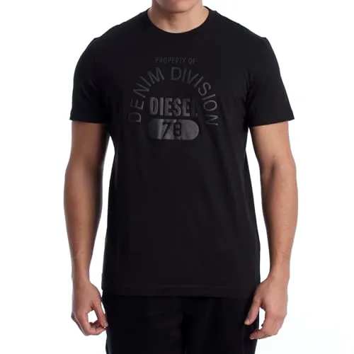 Diesel T-Shirt, Schwarz, Herren, A12248, Schwarz , L von Diesel
